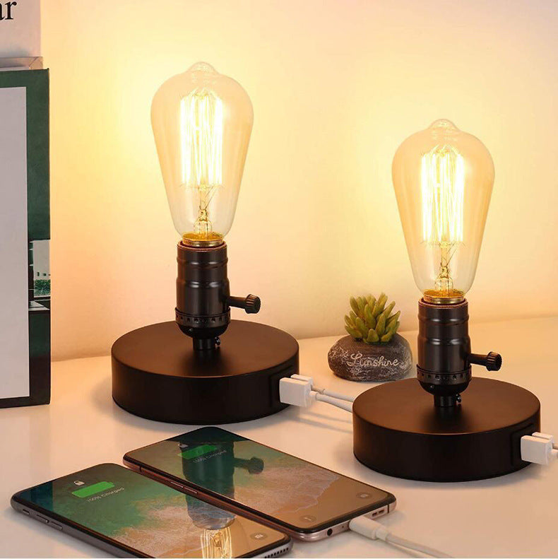 Old-Fashioned Table Lamp Stand
